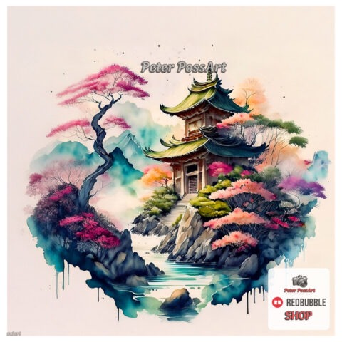 RB Design: Asiatische Landschaft