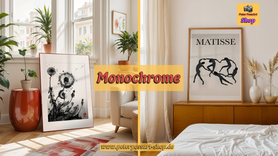 Monochrome Kunst