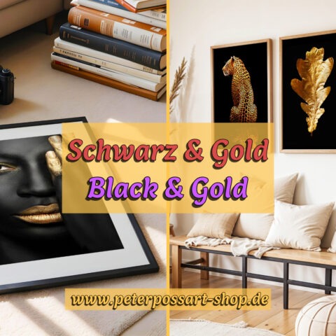 Schwarz & Gold