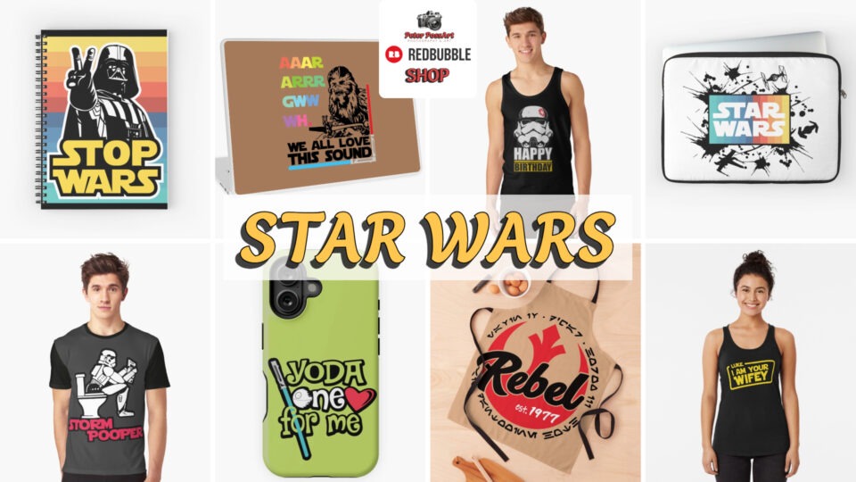 Neue Star Wars Designs auf Redbubble